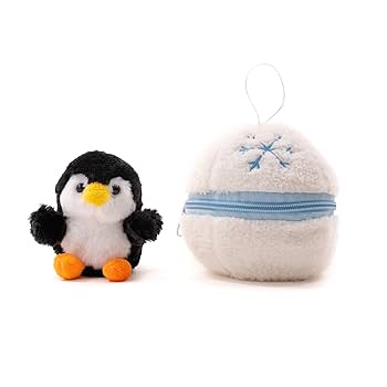 Amazon.com: Plushland Snowball Stuffed Zip up Animal